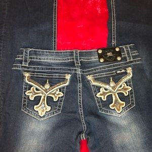 Miss Me Women's Jeans Relaxed fit medium dark wash